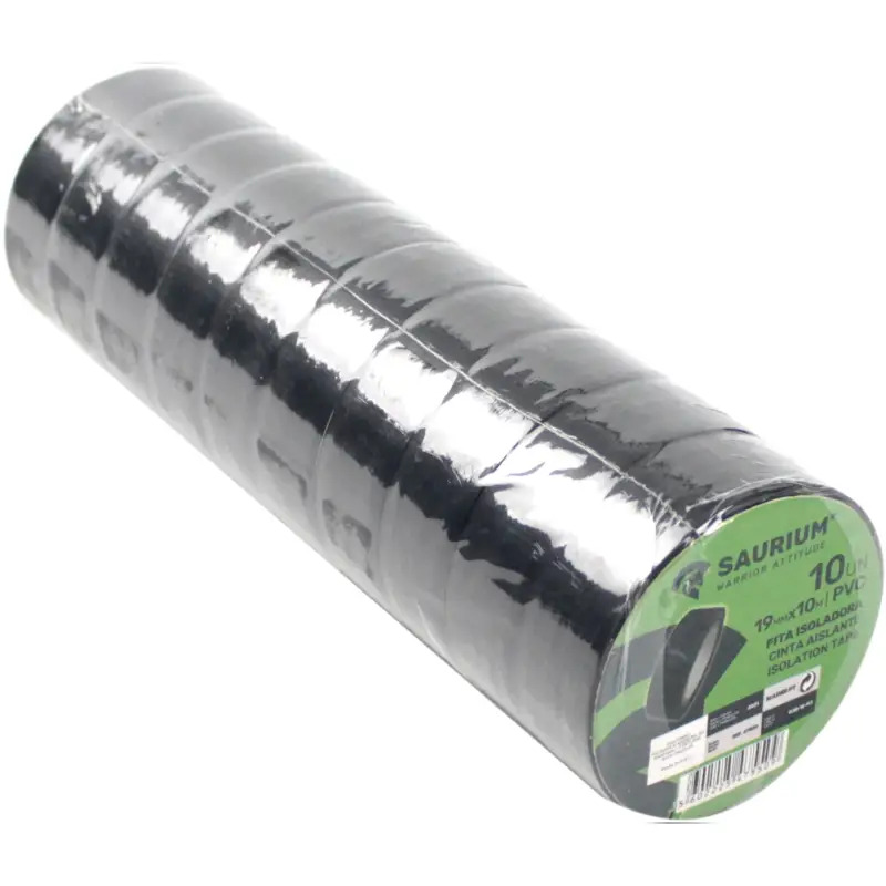Fita Isoladora 19mmx10m 10un saurium