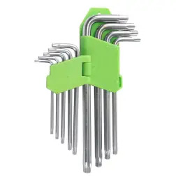 Chave Torx Longa Crv 9un  Saurium SAURIUM - 1250190077