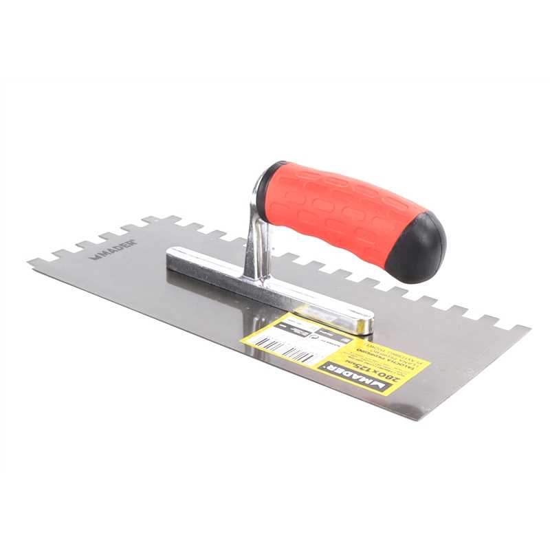 Talocha De Pedreiro Dentada Aço Carbono 280 MADER HAND TOOLS