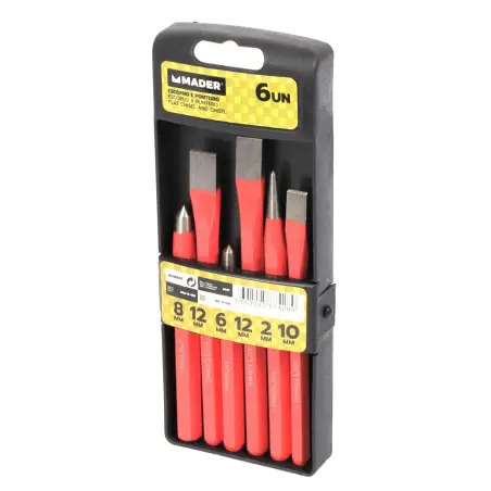 Escopro E Ponteiro 6un  Mader  Hand Tools MADER HAND TOOLS - 1250270061