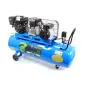 Compressor De Ar Gasolina 5.5hp + Elétrico 3hp 200l  SAURIUM