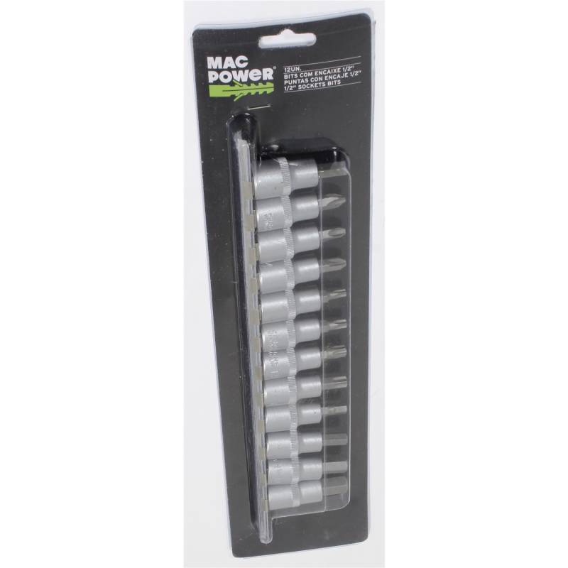 Bits Com Encaixe 12" 12un  Mac Power MAC POWER