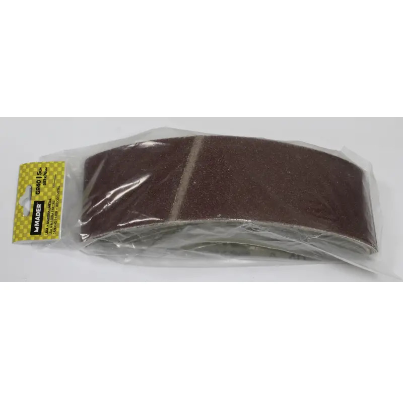 Lixa Para Madeira E Metal 533x76mm Gr40 5un MADER HAND TOOLS