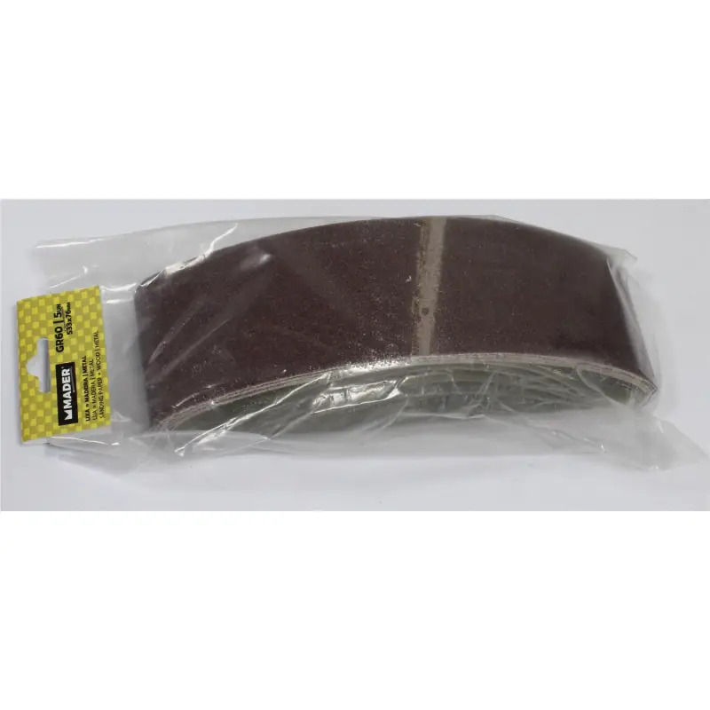 Lixa Para Madeira E Metal 533x76mm Gr60 5un MADER HAND TOOLS