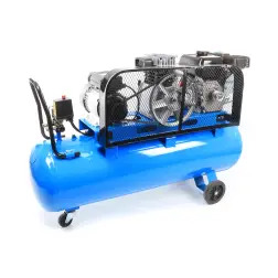 Compressor De Ar Gasolina 5.5hp + Elétrico 3hp 150l  SAURIUM - 1220060054