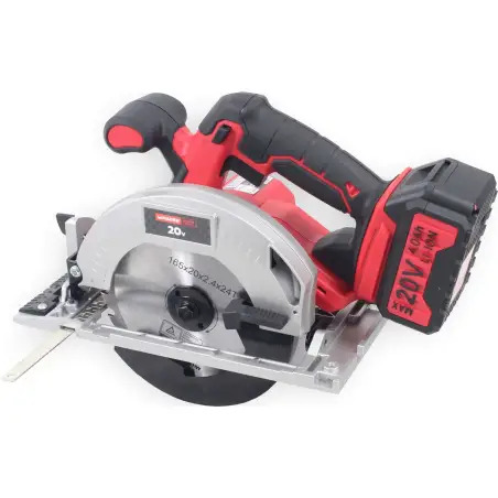 Serra Circular Bateria 20v  2.0ah 165mm  M MADER POWER TOOLS - 1220220035