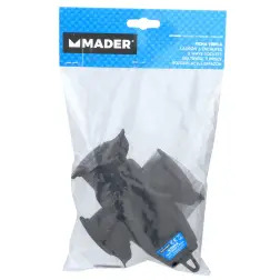 Ficha Elétrica Tripla Exterior Com Tampa  M MADER HOME TOOLS - 1330190111