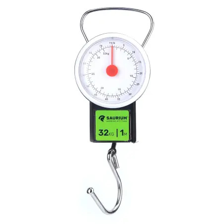 Balança Para Bagagem Com Fita Métrica 32kg 1m  Sauri SAURIUM - 1170210008