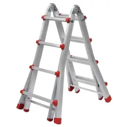 Escada Alumínio Multi Flexivel - 1,40mt 4x3 - 1320060063