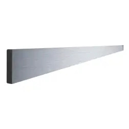Regua Aluminio 80x20mm Flux - 1,50mt - 1320100034