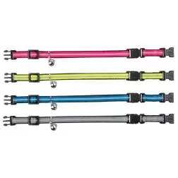 Coleira Nylon Elástica Patinhas para Gato 41673 Trixie - 1040080275