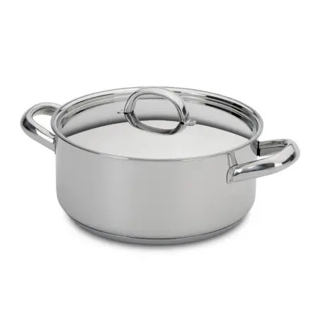 Caçarola com Asas Low Cost A em Aço Inoxidável Silampos - 16cm - 1360020049