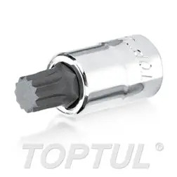 Chave de Caixa Bits 1/2" M12 BCHA1612 Toptul - 1250470181