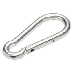 Mosquetão Galvanizado - 40x4mm - 1210070040