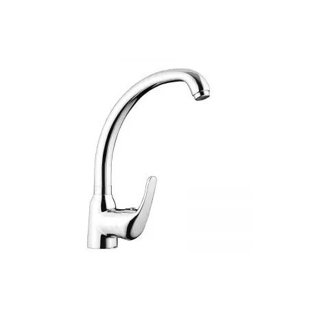 Torneira Monocomando Misturadora Cromada Bica Alta para Banca AFJ - 1500110019