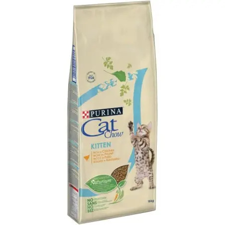 Ração Seca para Gato Junior Cat Chow Kitten 1,5kg Purina - 1530060016