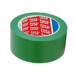 Rolo de Fita de Sinalização Adesiva Verde 50mm x 33mt Tesa - 1630060014