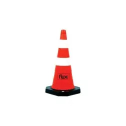 Cone de Sinalização em PE Vermelho/Branco 50cm CLS - 1630140002