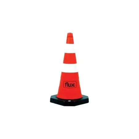 Cone de Sinalização em PE Vermelho/Branco 50cm CLS - 1630140002