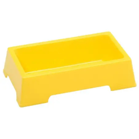 Comedouro Plástico Retangular para Aves Tropizoo - 1040090073