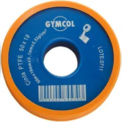Rolo de Fita Teflon 50mt x 19mm Valpec - 1450030003