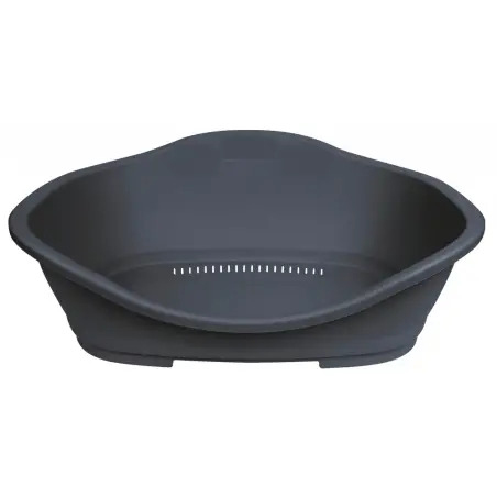 Cama Plástica Sleeper com Ventilação Cinza para Cão Trixie - 72-88cm - 1040070086