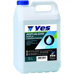 Antialgas Dupla Concentração para Piscinas 5lt YES YES Piscinas