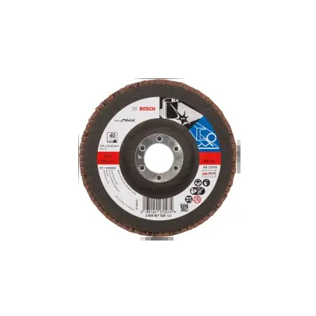 Disco Lixa Lamelas Direito 125mm G40 2608607326 Bosch Bosch