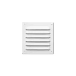 Grelha Quadrada Branca 100x100mm Inofix Inofix