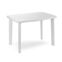 Mesa Faretto Oval Branco 90800 Ipae Ipae
