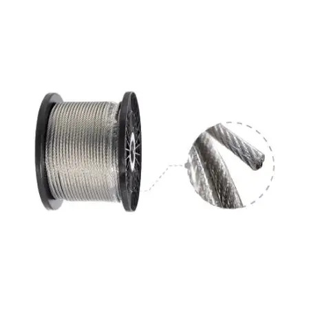 Cabo de Aço Plastificado 6x7+FC TR3 Valpec Valpec