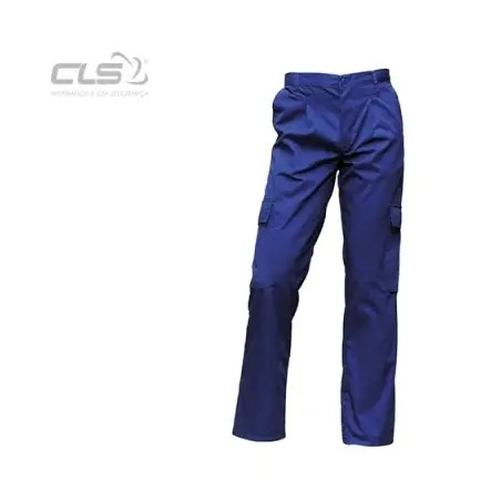 Calça de Trabalho Azul com Bolsos Laterais n.º 42 CLS CLS