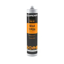 Cola e Veda PM-30 Cinzenta 280ml Quiadsa Quiadsa