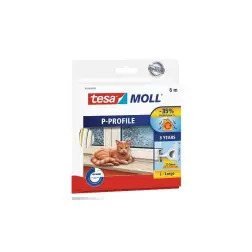 Fita de Calafetagem Perfil "P" Branco 6mt 5390 Tesa Tesa