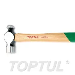 Martelo com Batente Redondo e Pena Esférica 250gr 300mm HAAC0830 Toptul Toptul