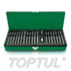 Jogo de Bits 3/8"-1/2" 40 Peças GAAD4002 Toptul Toptul