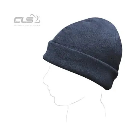 Gorro Preto em Malha 100% Acrilica CLS CLS
