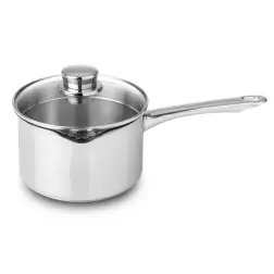 Caçarola Alta 2 Bicos com Cabo Europa em Aço Inoxidável Silampos Silampos