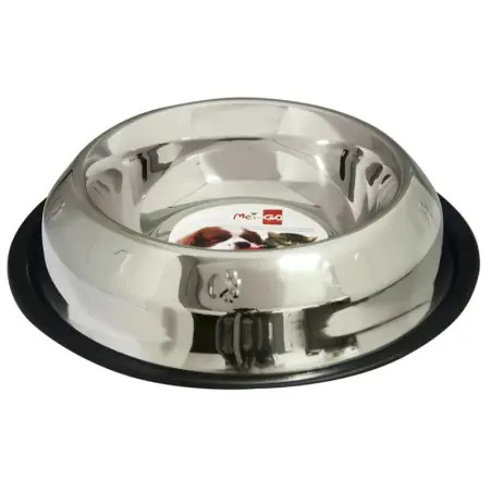 Comedouro em Inox Base Anti-Derrapante 0,7lt para Cão Dogit Dogit
