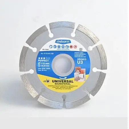 Disco Corte Diamante 115x2,0x22,23 Universal Dronco Dronco