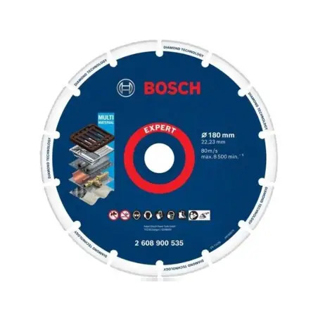 Disco de Corte Expert Diamante Metal 180mm 2608900535 Bosch Bosch