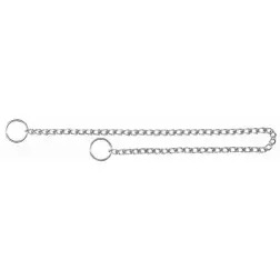 Estrangulador Simples Cromado 50cm/3mm Trixie