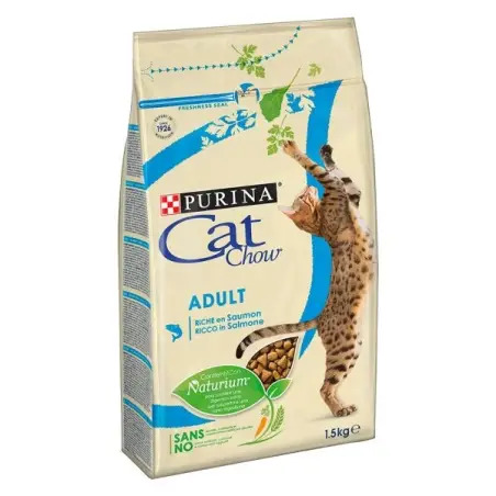 Ração Seca para Gato Cat Chow com Atum & Salmão 1,5kg Purina Purina