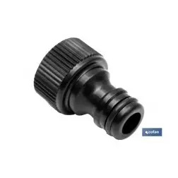 Adaptador para Mangueira de Rega em Plástico Fêmea 3/4"x1" AFJ AFJ