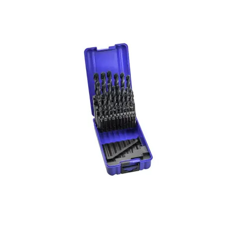 Jogo de Brocas HSS Din 338 25 Peças 1-13mm Izar IZAR