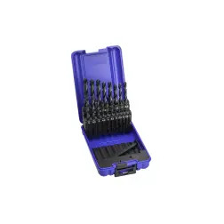 Jogo de Brocas HSS Din 338 19 Peças 1-10mm Izar IZAR
