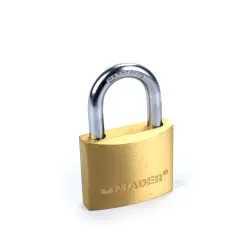 Cadeado Latão 40mm  Mader  Hardware MADER HARDWARE MADER HARDWARE