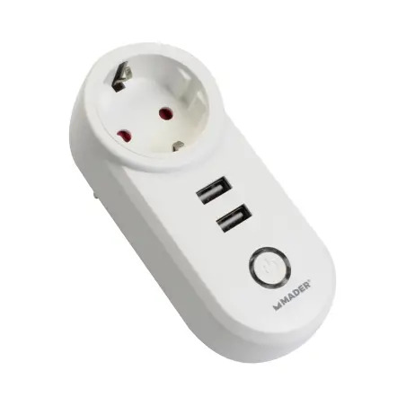 Tomada Inteligente Wifi 2xusb  Mader  Home  MADER HOME TOOLS - 1220260062