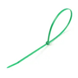 Abraçadeira Verde Plástica 3.6x300mm 200un  Saurium SAURIUM - 1210210128